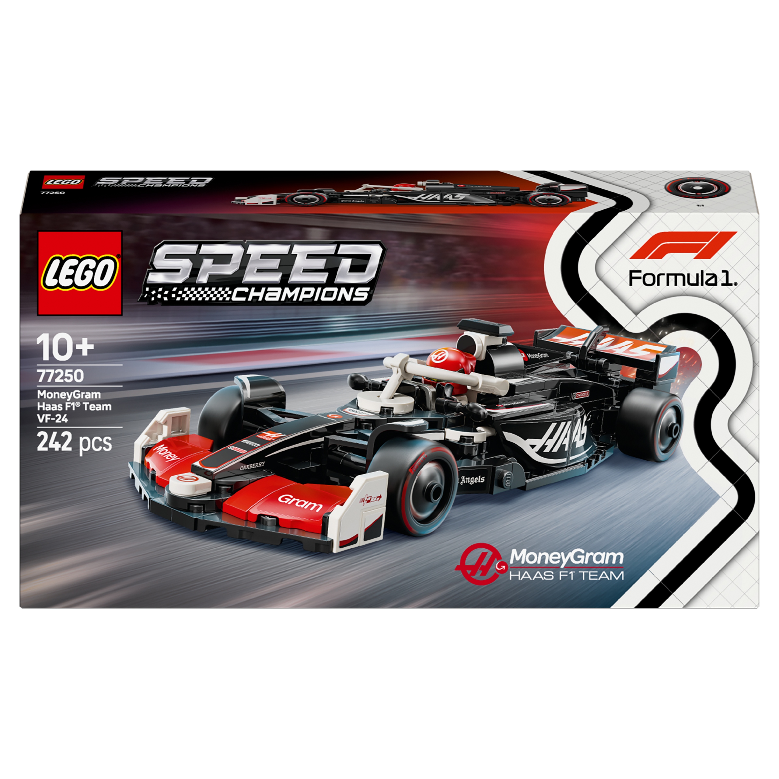 LEGO Speed Champions 77250 LEGO 77250 Speed Champions F1 Bolide MoneyGram Haas Team VF-24